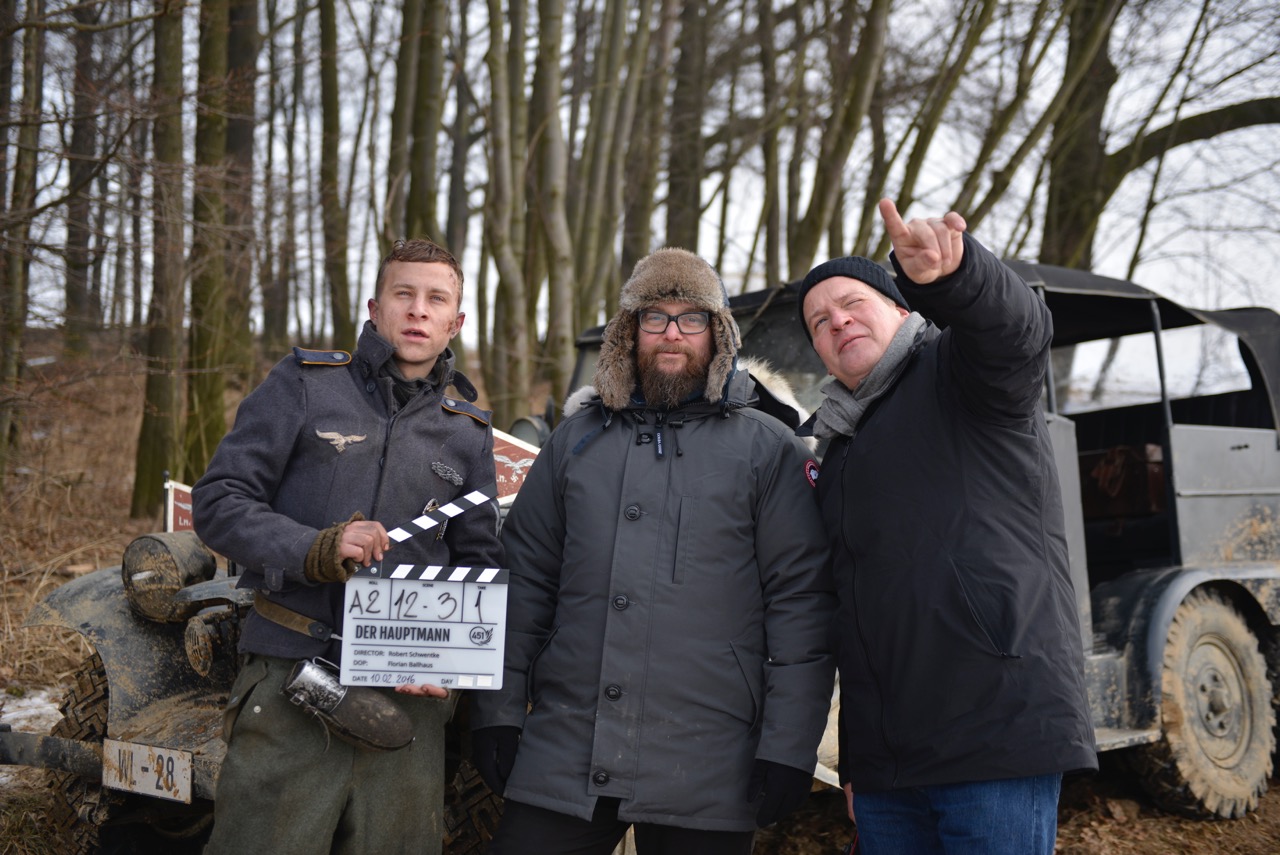 Start shooting for "Der Hauptmann" directed by Robert Schwentke
