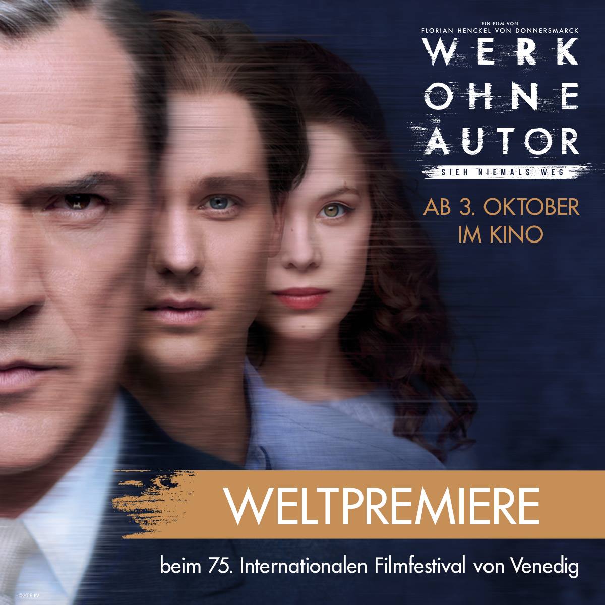 "Werk ohne Author" premiere in Venice Film FEstival